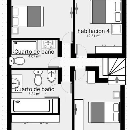 Holiday home Excelente Adosado Lujoso